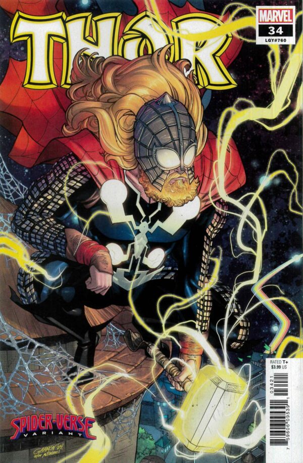 THOR (2020 SERIES) #34: Javier Garron Spider-Verse cover B