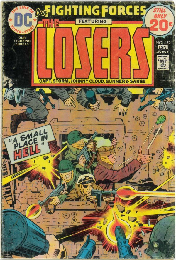 OUR FIGHTING FORCES #152: Jack Kirby – VG