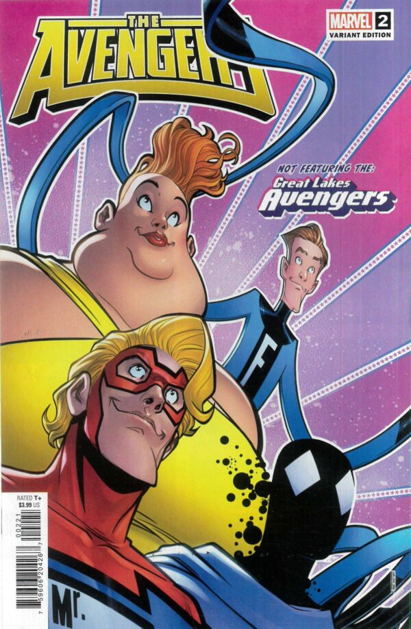 AVENGERS (2023 SERIES) #2: David Baldeon Great Lakes Avengers cover B
