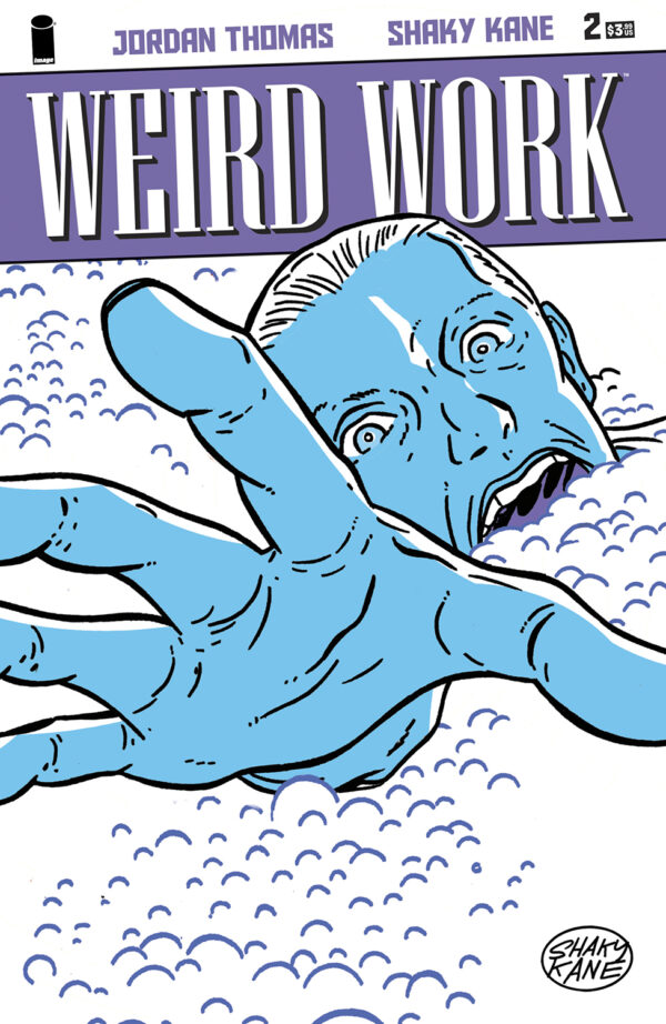 WEIRD WORK #2: Shaky Kane cover A