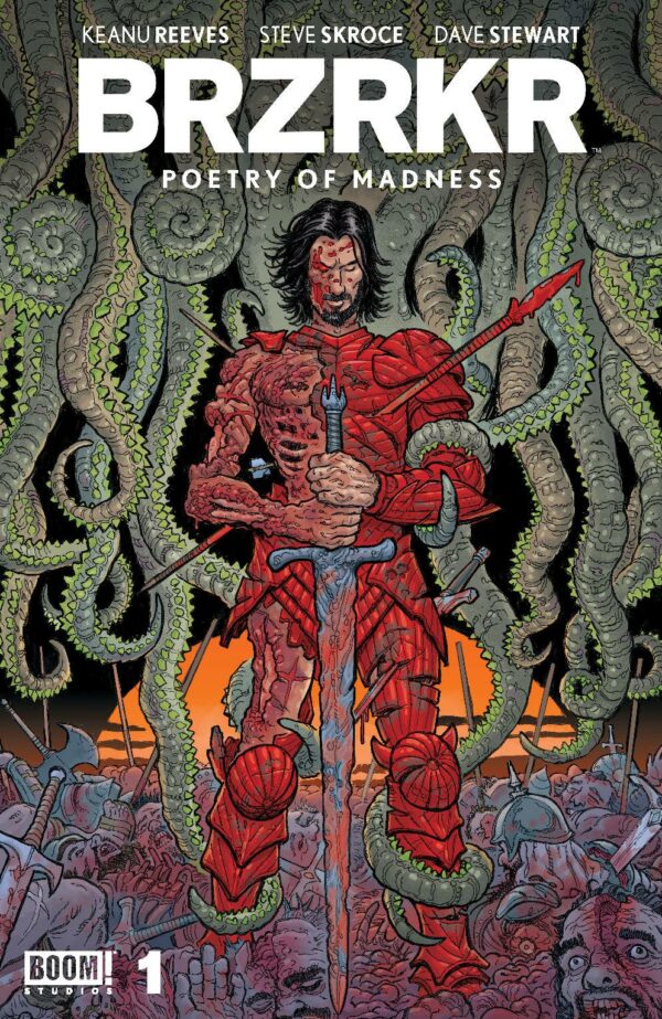 BRZRKR: POETRY OF MADNESS #1: Steve Skroce Foil cover C