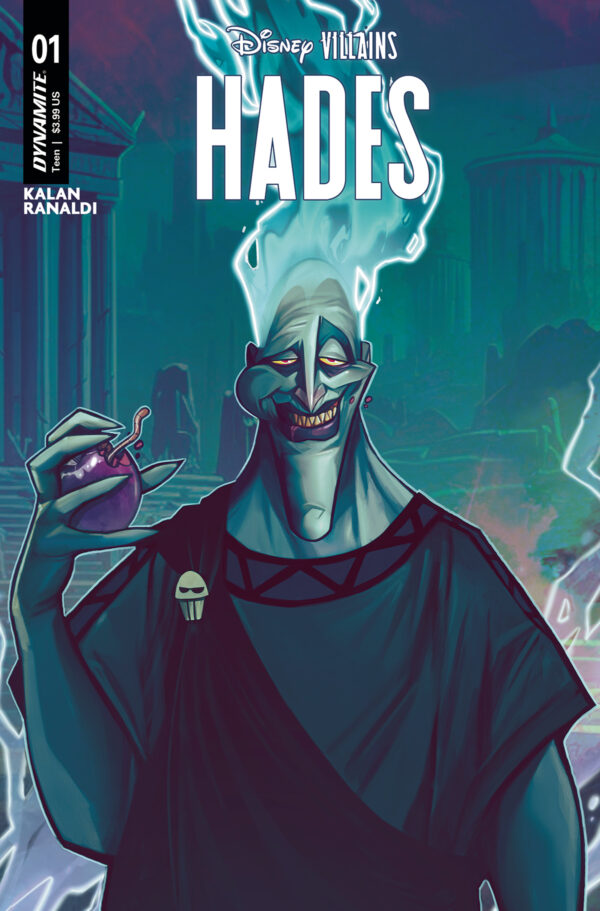 DISNEY VILLAINS: HADES #1: Francesco Tomaselli cover D