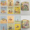 NODDY’S HOUSE OF BOOKS: Six tiny books in a box, 1951 uncensored, VG/FN – rare