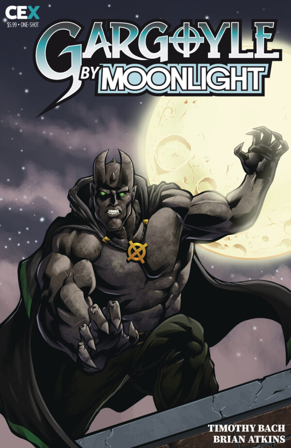 GARGOYLES BY MOONLIGHT: Brian Atkins cover A