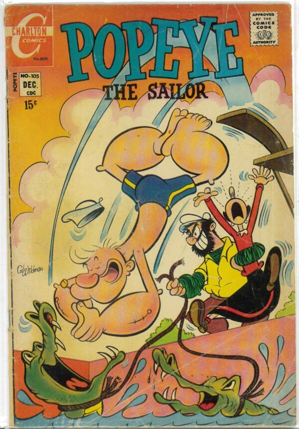 POPEYE THE SAILOR MAN #105: VG