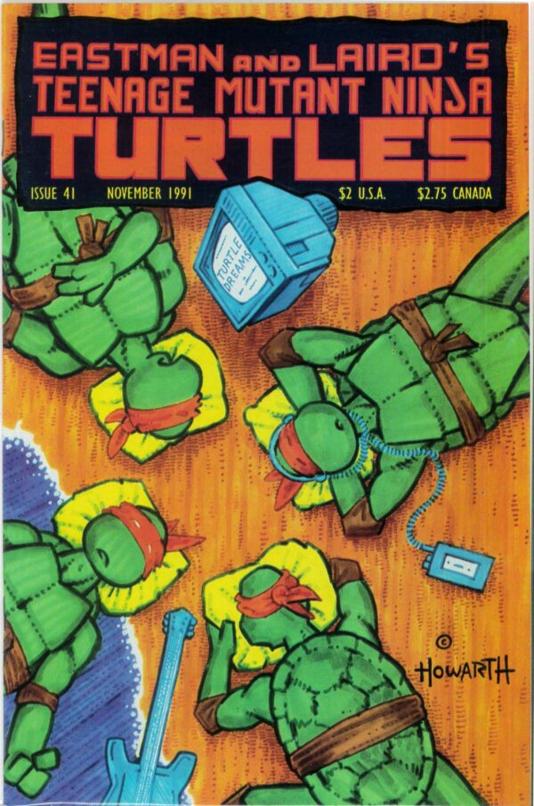 TEENAGE MUTANT NINJA TURTLES (1984-1993 SERIES) #41: Wraparound: NM