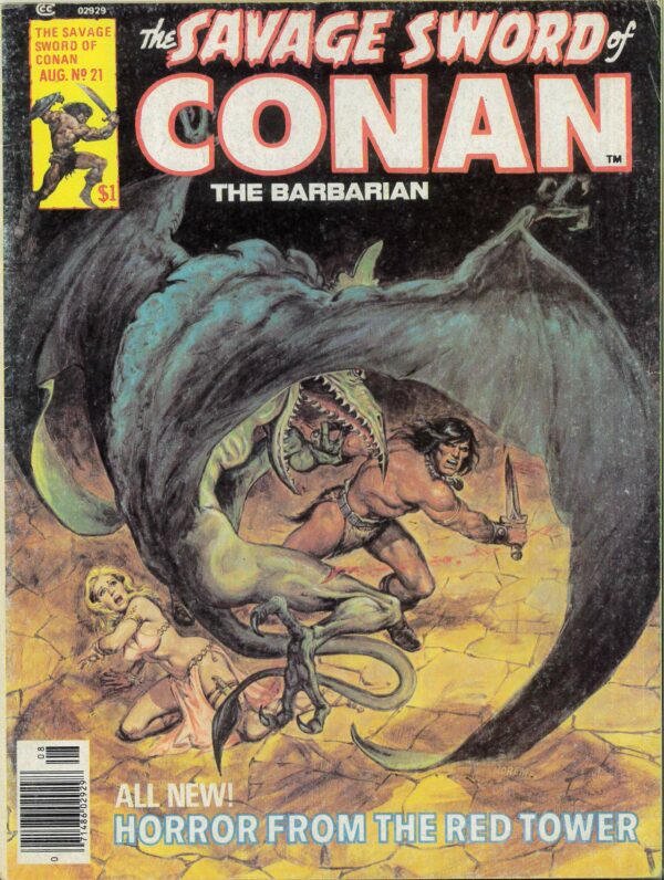 SAVAGE SWORD OF CONAN (1973-1995 SERIES) #21: FN