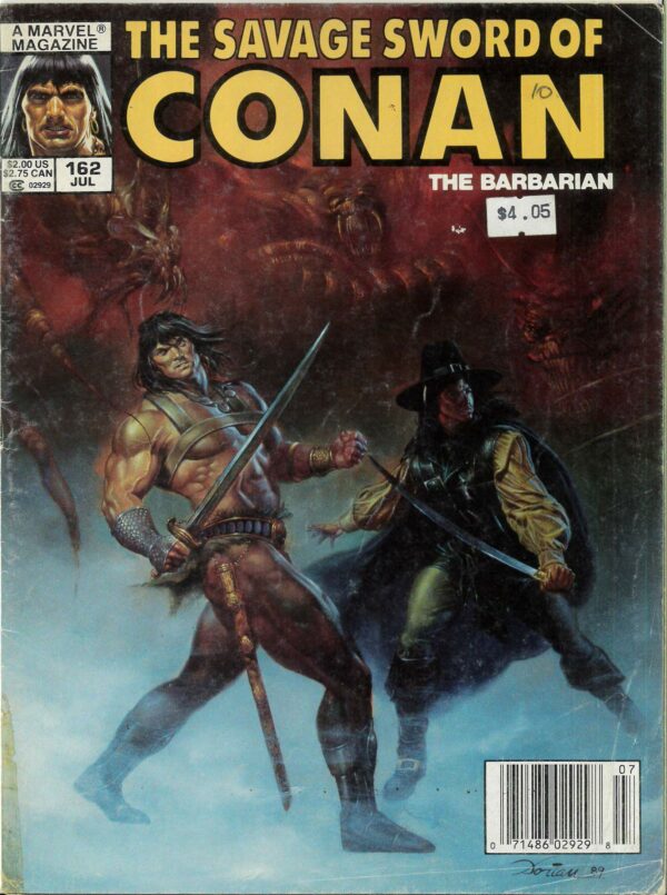 SAVAGE SWORD OF CONAN (1973-1995 SERIES) #162: VG