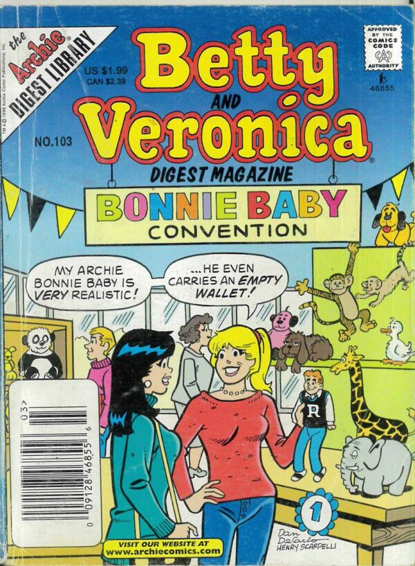 BETTY AND VERONICA DOUBLE DIGEST #103
