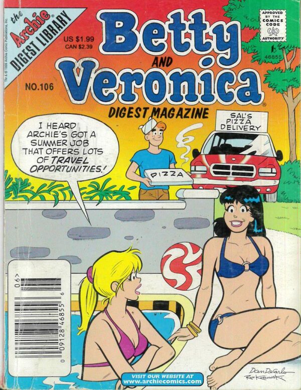 BETTY AND VERONICA DOUBLE DIGEST #106