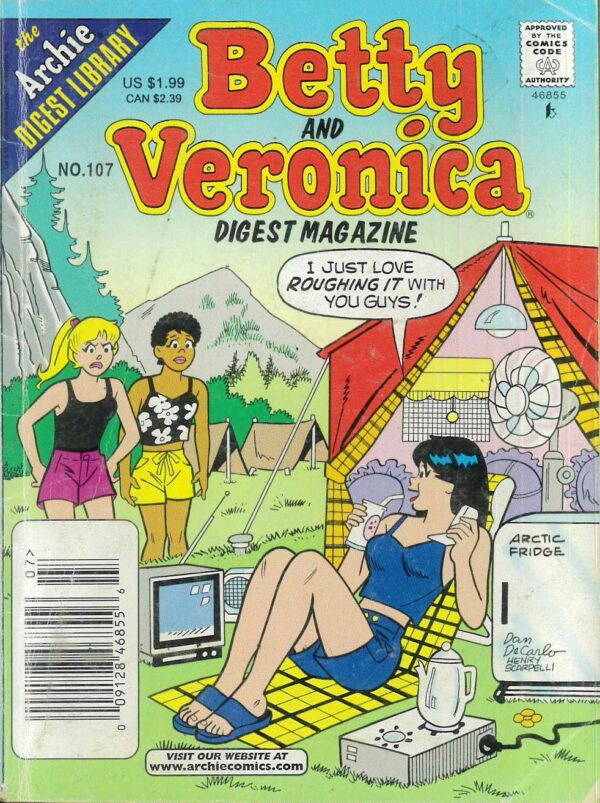 BETTY AND VERONICA DOUBLE DIGEST #107