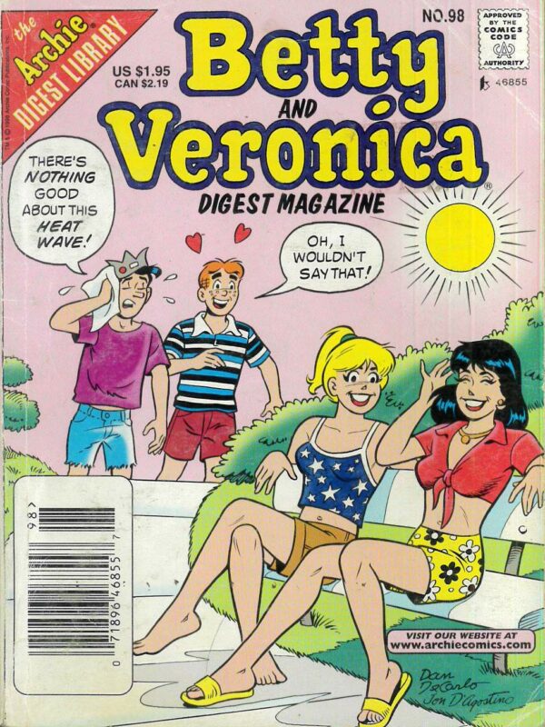BETTY AND VERONICA DOUBLE DIGEST #98