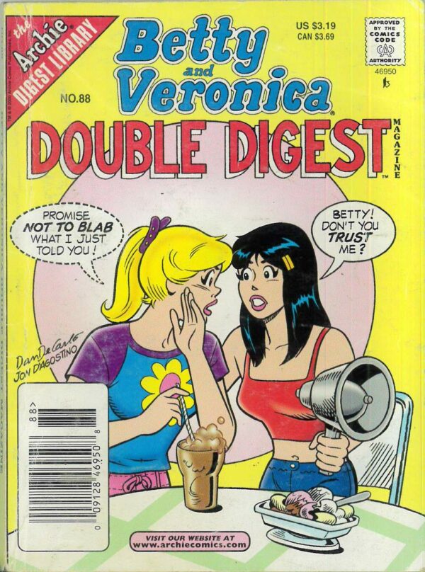 BETTY AND VERONICA DIGEST (AND FRIENDS) #88