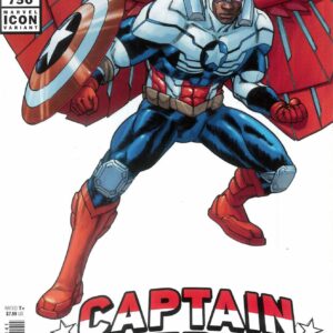 CAPTAIN AMERICA (1968-2023 SERIES) #750: Javier Garron Marvel Icon cover D