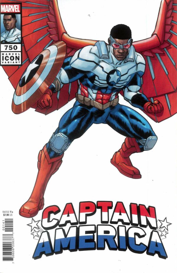 CAPTAIN AMERICA (1968-2023 SERIES) #750: Javier Garron Marvel Icon cover D