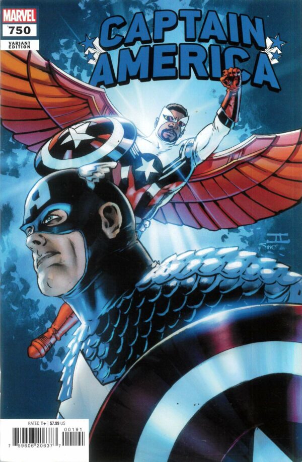 CAPTAIN AMERICA (1968-2023 SERIES) #750: John Cassaday Blue cover I