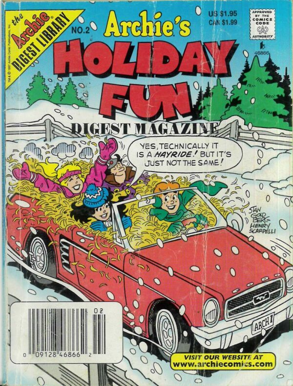 ARCHIE’S HOLIDAY FUN DIGEST #2