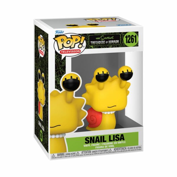 POP TELEVISION VINYL FIGURE #1261: Snail Lisa: Simpsons Treehouse of Horror