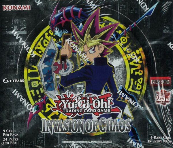 YU-GI-OH! CCG BOOSTER PACK #148: Invasion of Chaos Legendary Collection 25th Anniversary