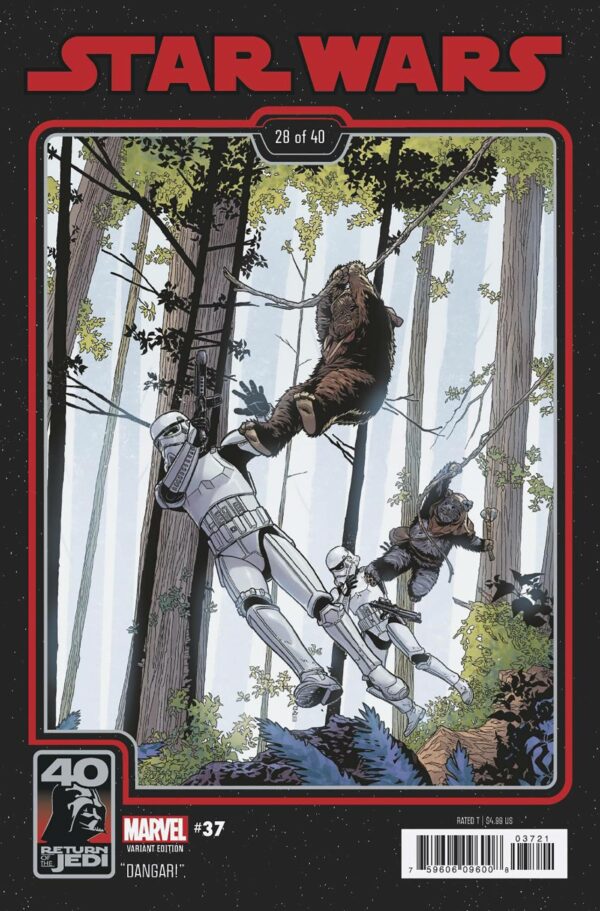 STAR WARS (2019 SERIES) #37: Chris Sprouse Return of the Jedi 40th Anniversary cover B