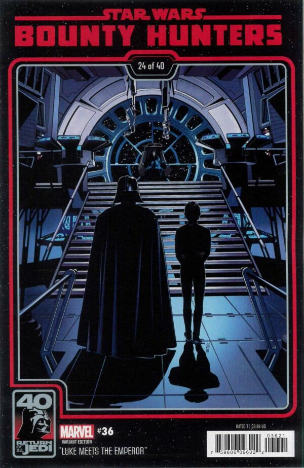 STAR WARS: BOUNTY HUNTERS #36: Chris Sprouse Return of the Jedi 40th Anniversary cover B