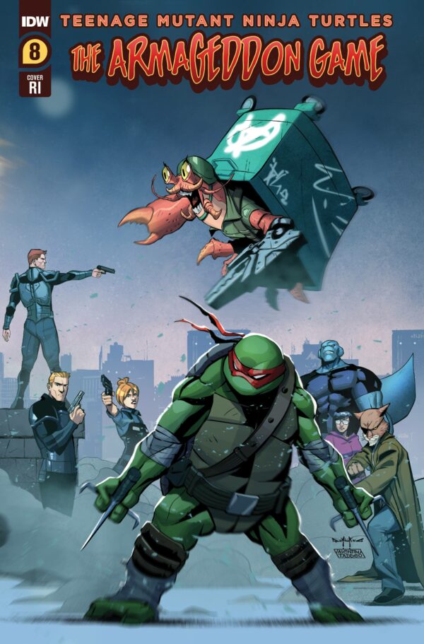 TEENAGE MUTANT NINJA TURTLES: ARMAGEDDON GAME #8: Pasquale Qualano RI cover D