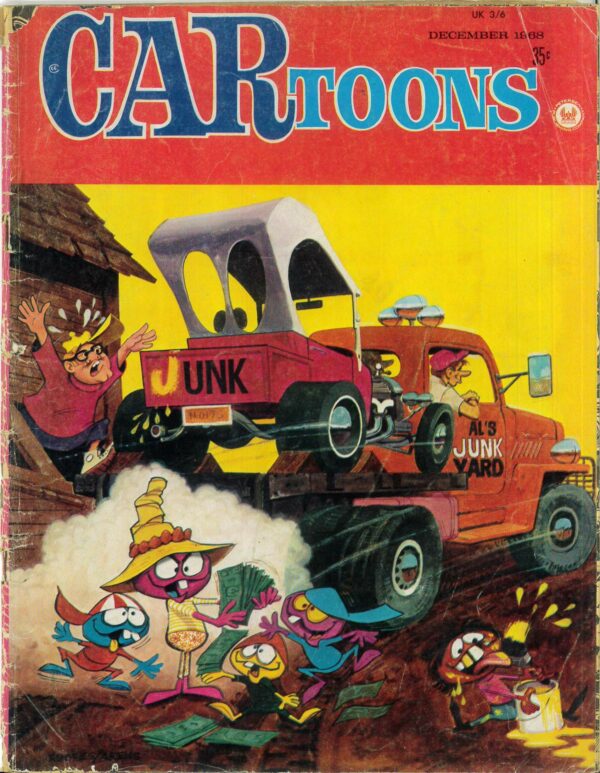 CARTOONS (CAR TOONS) #6812: December 1968 – GD