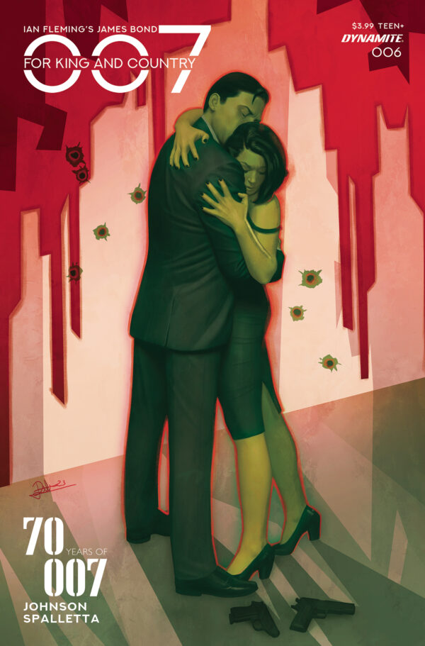 007: FOR KING AND COUNTRY #6: Rebeca Puebla cover B