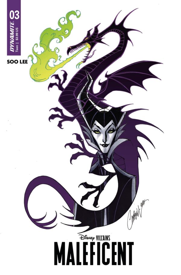 DISNEY VILLAINS: MALEFICENT #3: J. Scott Campbell cover O