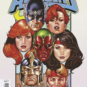 AVENGERS (2023 SERIES) #4: Mark Brooks Corner Box cover B