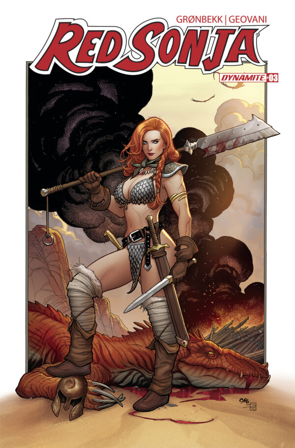 RED SONJA (2023 SERIES) #3: Frank Cho cover B