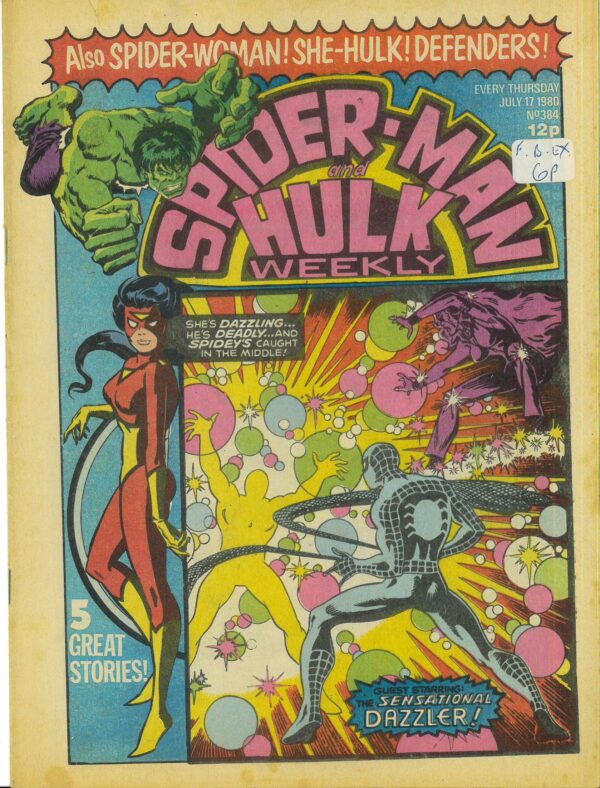SPIDER-MAN AND HULK WEEKLY (1980-1981 SERIES) #384