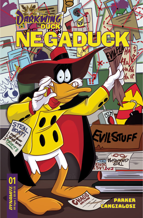 DARKWING DUCK: NEGADUCK #1: Trish Forstner cover C