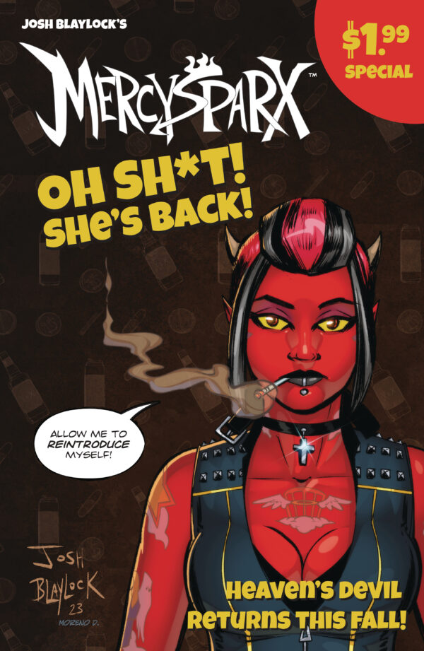 MERCY SPARX OH SH*T SHES BACK 1.99 SPECIAL: Josh Blaylock cover A