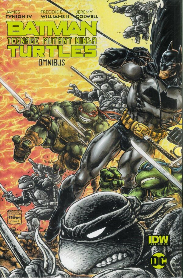 BATMAN TEENAGE MUTANT NINJA TURLES TP #0: 2023 Hardcover Omnibus edition