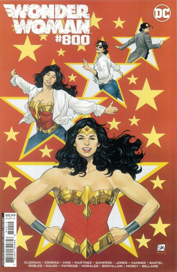 WONDER WOMAN (1942-1986,2010-2011,2020-2023 SERIES #800: Daniel Sampere 2nd Print