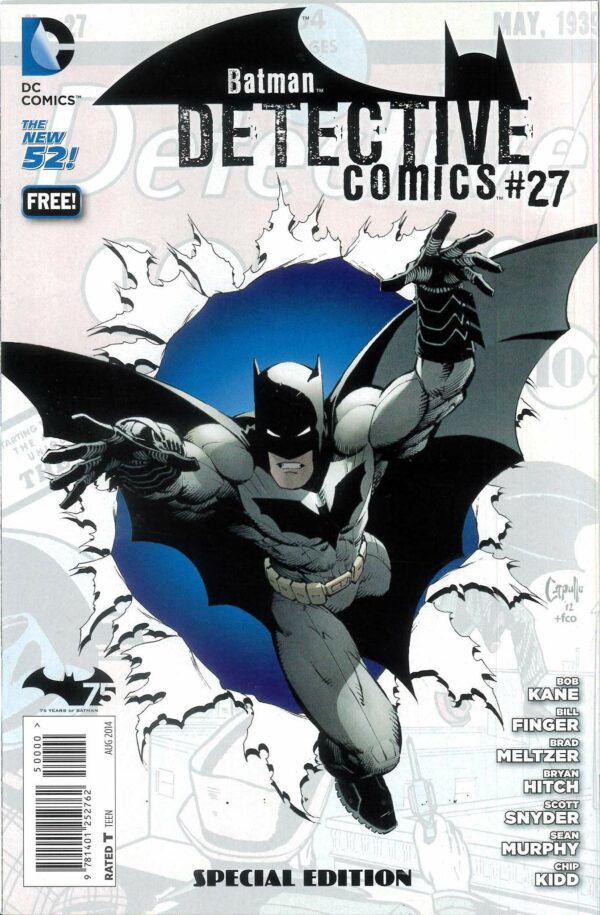 BATMAN DAY ITEMS #2014: Detective Comics #27 Special edition