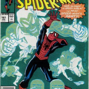 SPECTACULAR SPIDER-MAN (AUSTRALIAN PRICE VARIANT) #181: VG/FN SPECTACULAR SPIDER-MAN (AUSTRALIAN PRICE VARIANT) #181: VG/FN