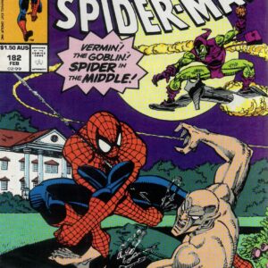 SPECTACULAR SPIDER-MAN (AUSTRALIAN PRICE VARIANT) #182: VF