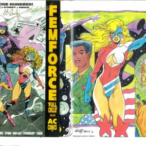 FEMFORCE (ENHANCED) #100: Signed by Black/Gorby/Heike by publisher (179/300) w/poster