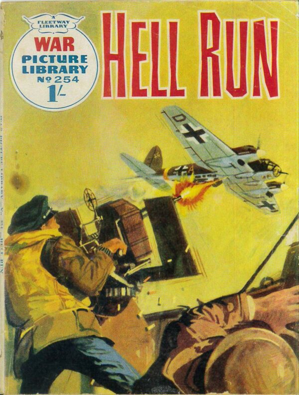 WAR PICTURE LIBRARY (1958-1984 SERIES) #254: Hell Run – VG/FN