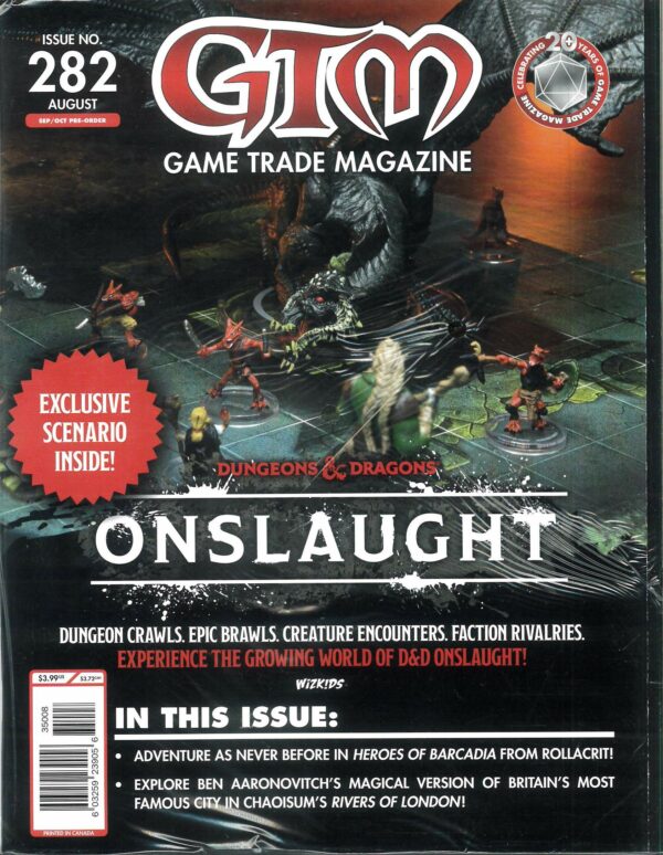 GAME TRADE MAGAZINE (GMT) #282: D&D Onslaught: Trouble at the Tavern scenario
