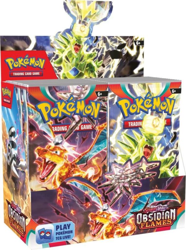 POKEMON CCG BOOSTER #50: Scarlet & Violet 3: Obsidian Flames