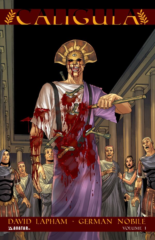 CALIGULA TP #1: Signed Hardcover: David Lapham & Jacen Burrows