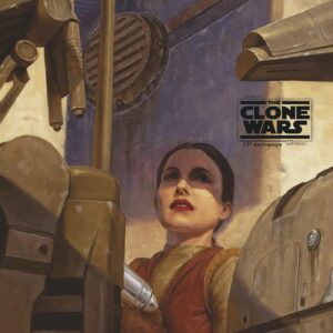 STAR WARS: DARTH VADER (2020 SERIES) #38: E.M. Gist Padme Clone Wars 15th Anniversary cover C
