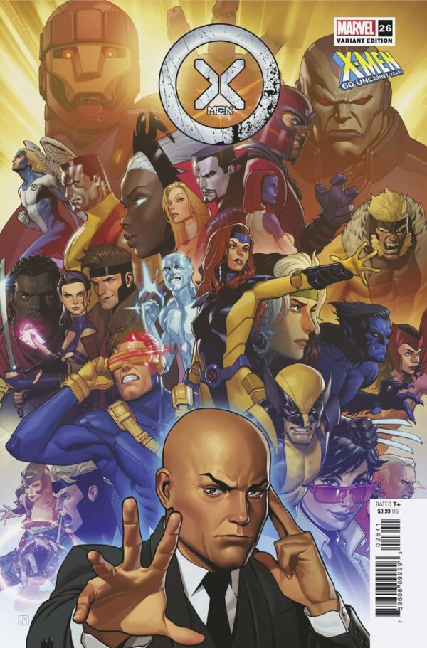 X-MEN (2021 SERIES) #26: Jorge Molina X-Men 60th Anniversary cover E