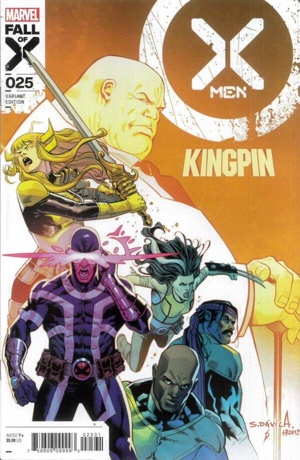 X-MEN (2021 SERIES) #25: Sergio Davila Kingpin cover C