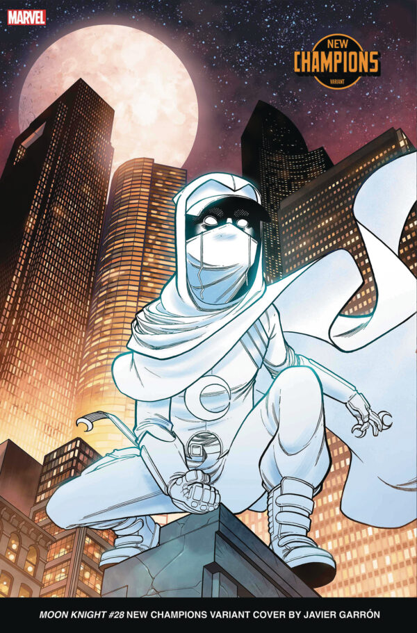 MOON KNIGHT (2021 SERIES) #28: Javier Garron New Champions cover C