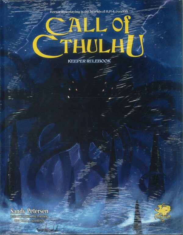 CALL OF CTHULHU RPG 7TH EDITION #23135: Keeper Rulebook (HC)