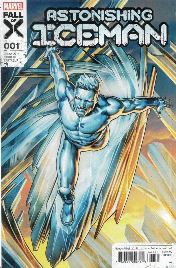 ASTONISHING ICEMAN #1: Jesus Saiz cover A (Fall of X)